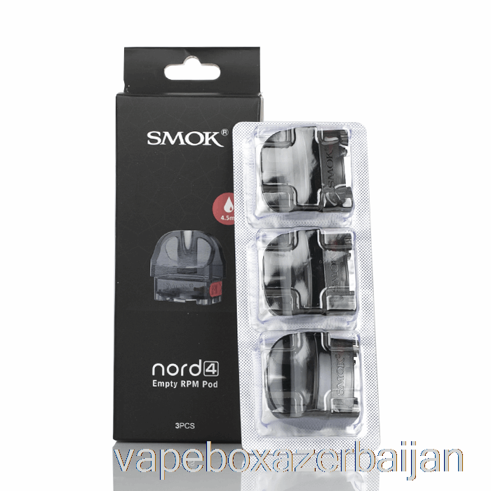 Vape Azerbaijan SMOK nord 4 Replacement Pods [RPM] NORD 4 Pods